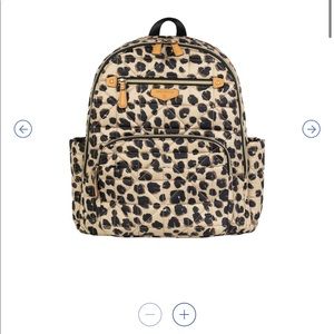 Twelvelittle leopard diaper bag